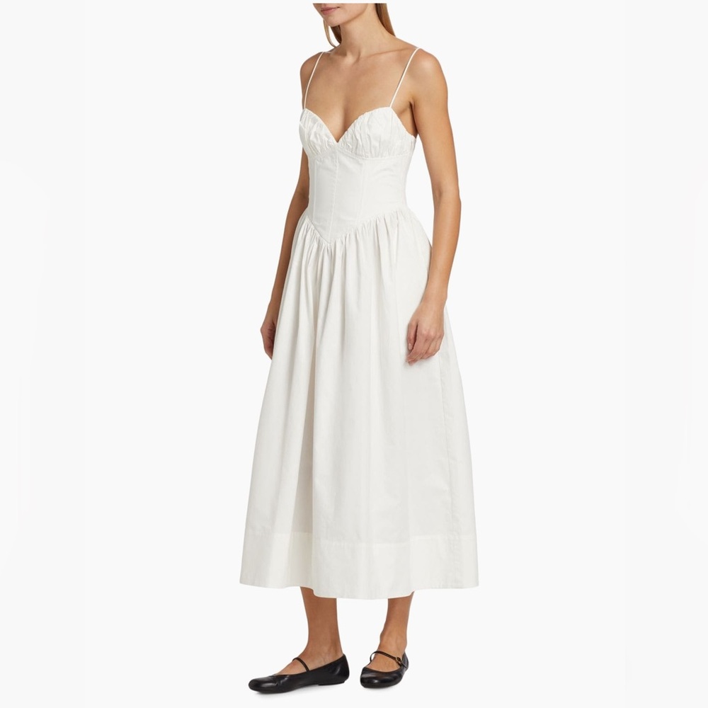 Ronny Kobo - Carmine Corset Cotton Dress